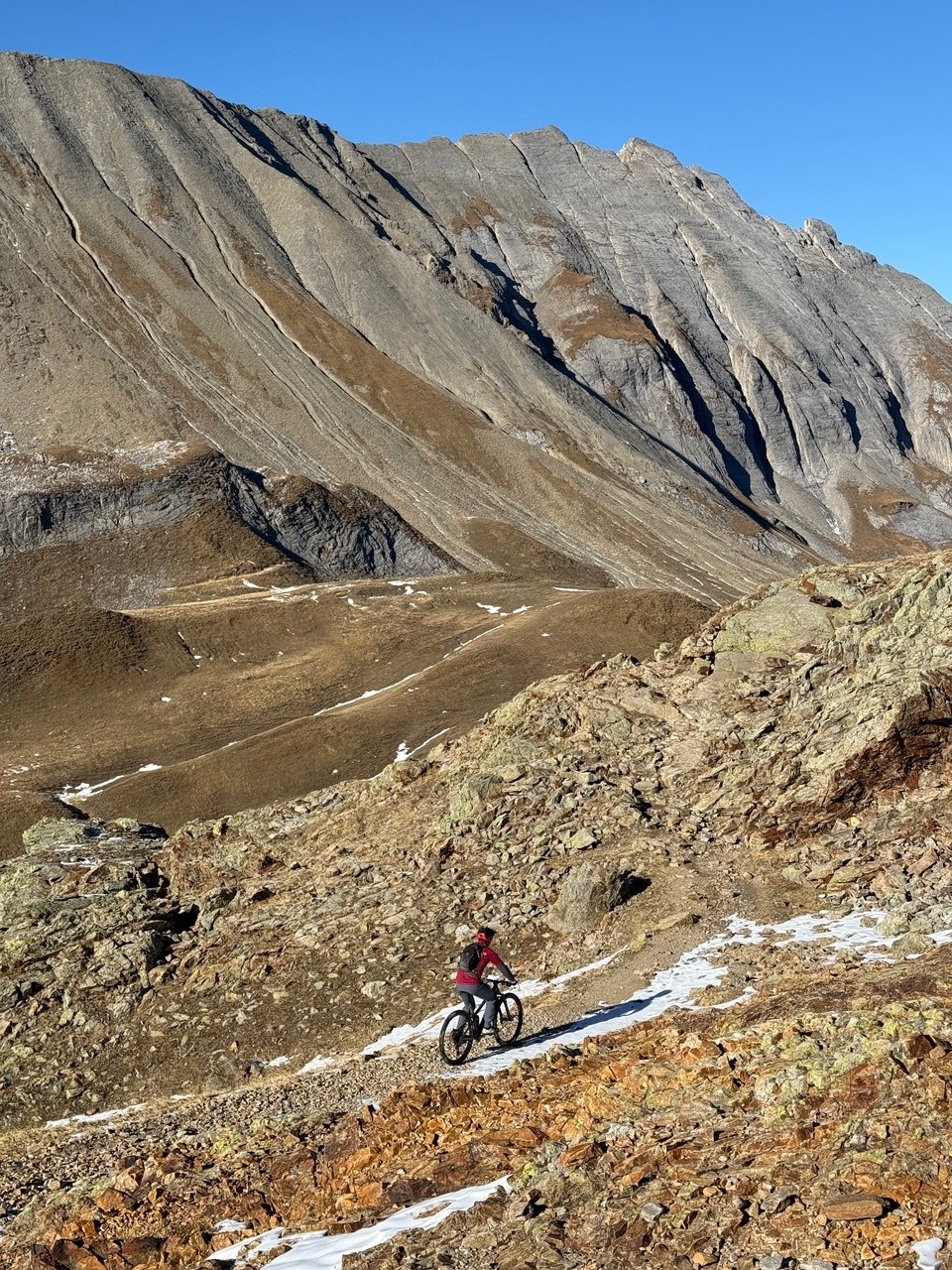   Traversée vers le col du Bonhomme