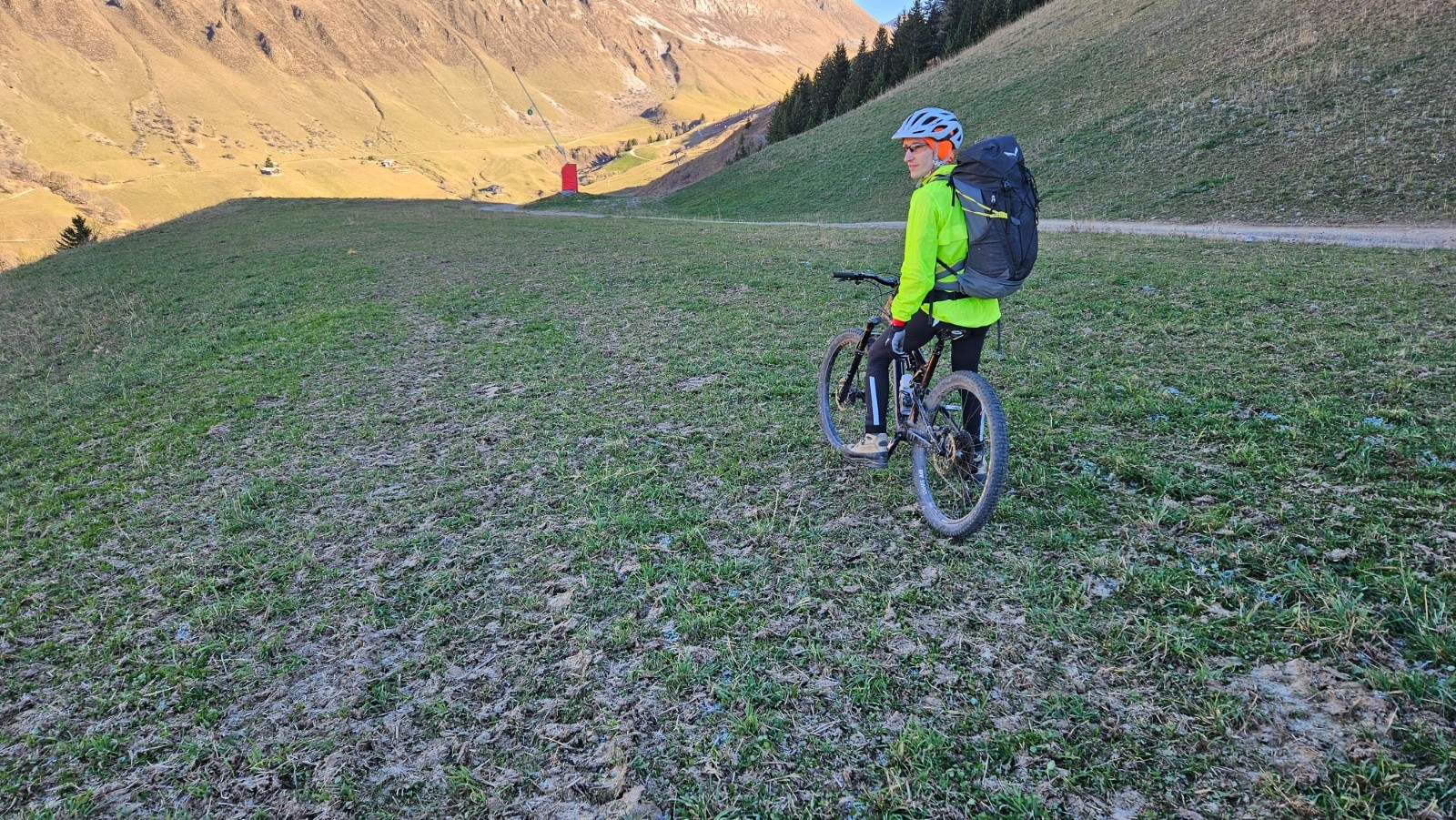 On roule dans le fumier gelée.