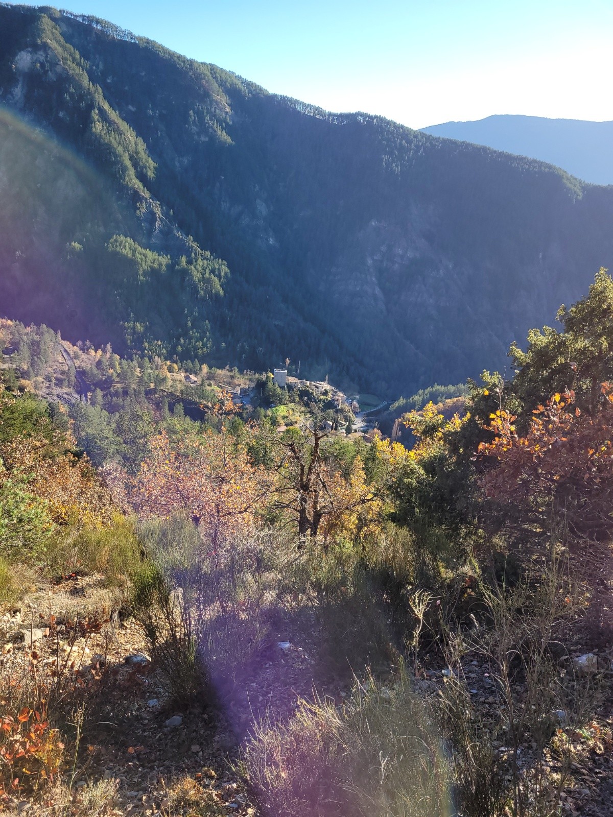 Vue sur Puget-Rostang 