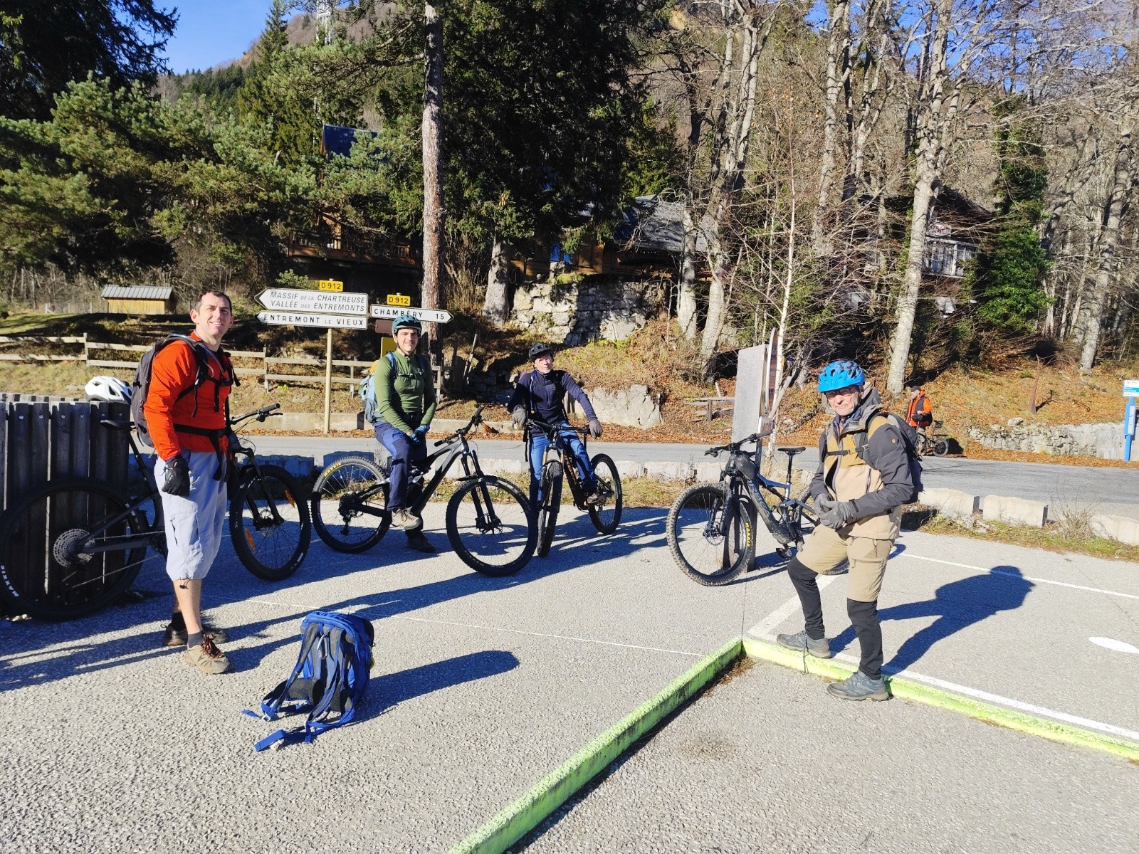  Pause au col du Granier