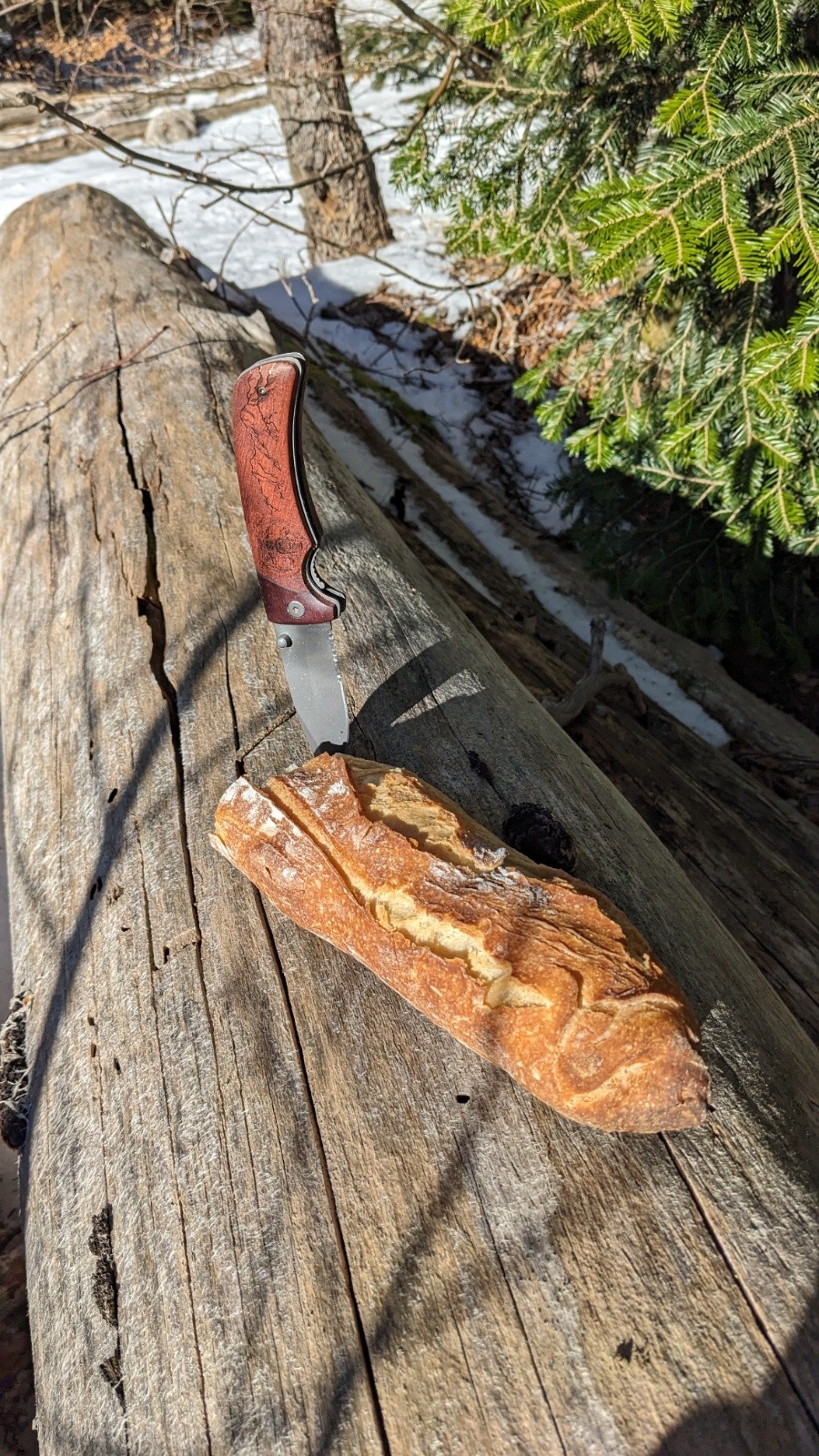 #5 Acier trempé pour fendre une baguette ! Acier trempé pour fendre une baguette !