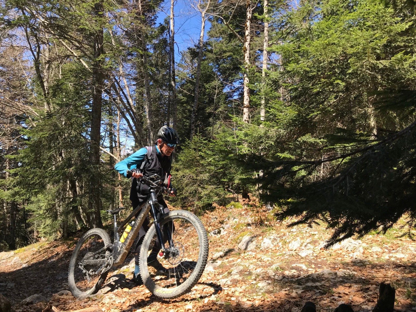 #17 A l A l'arrivée au Collet, après la bonne grimpette !