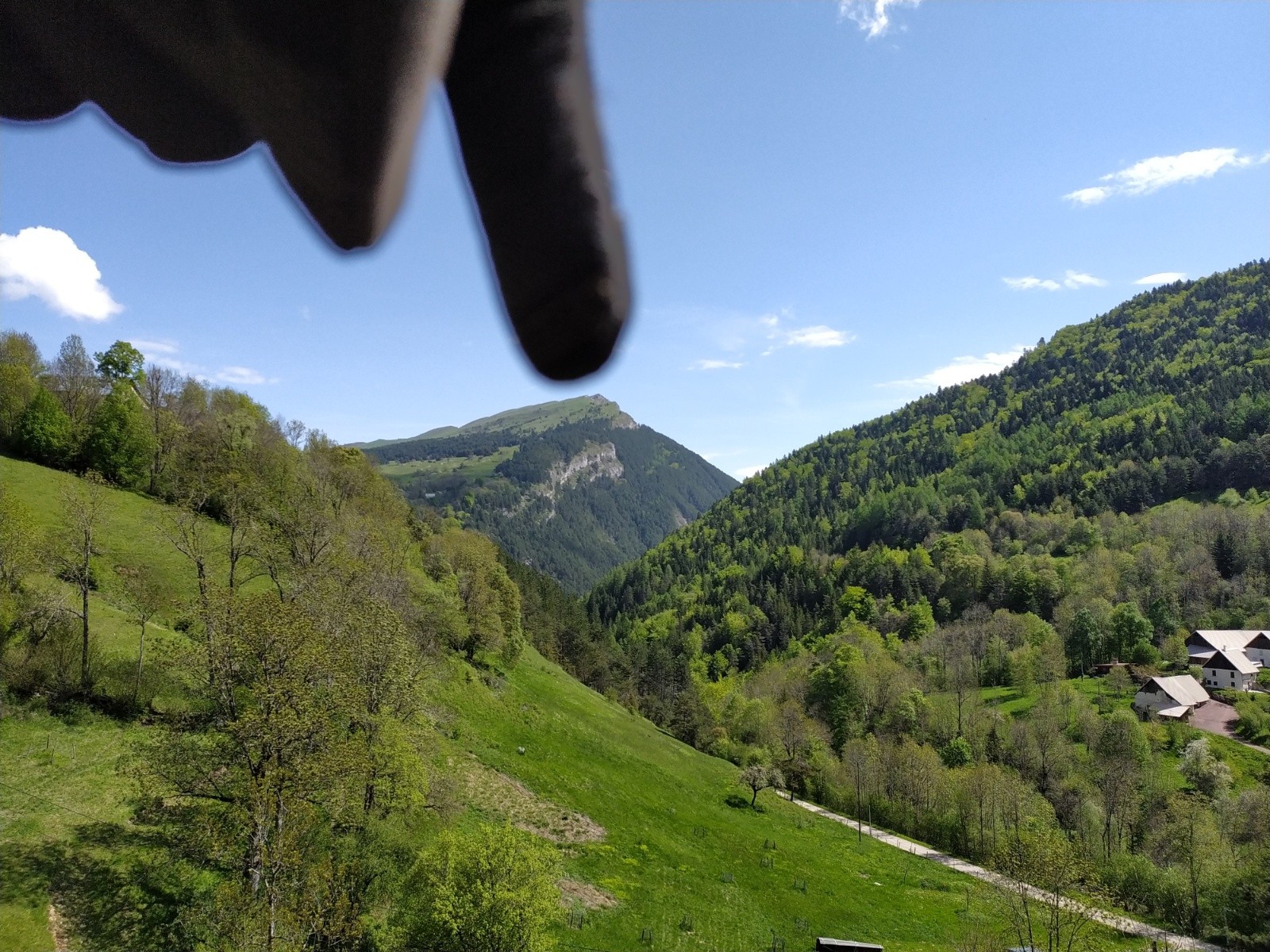 #4 Le baconnet vu depuis la bâtie. Le baconnet vu depuis la bâtie.