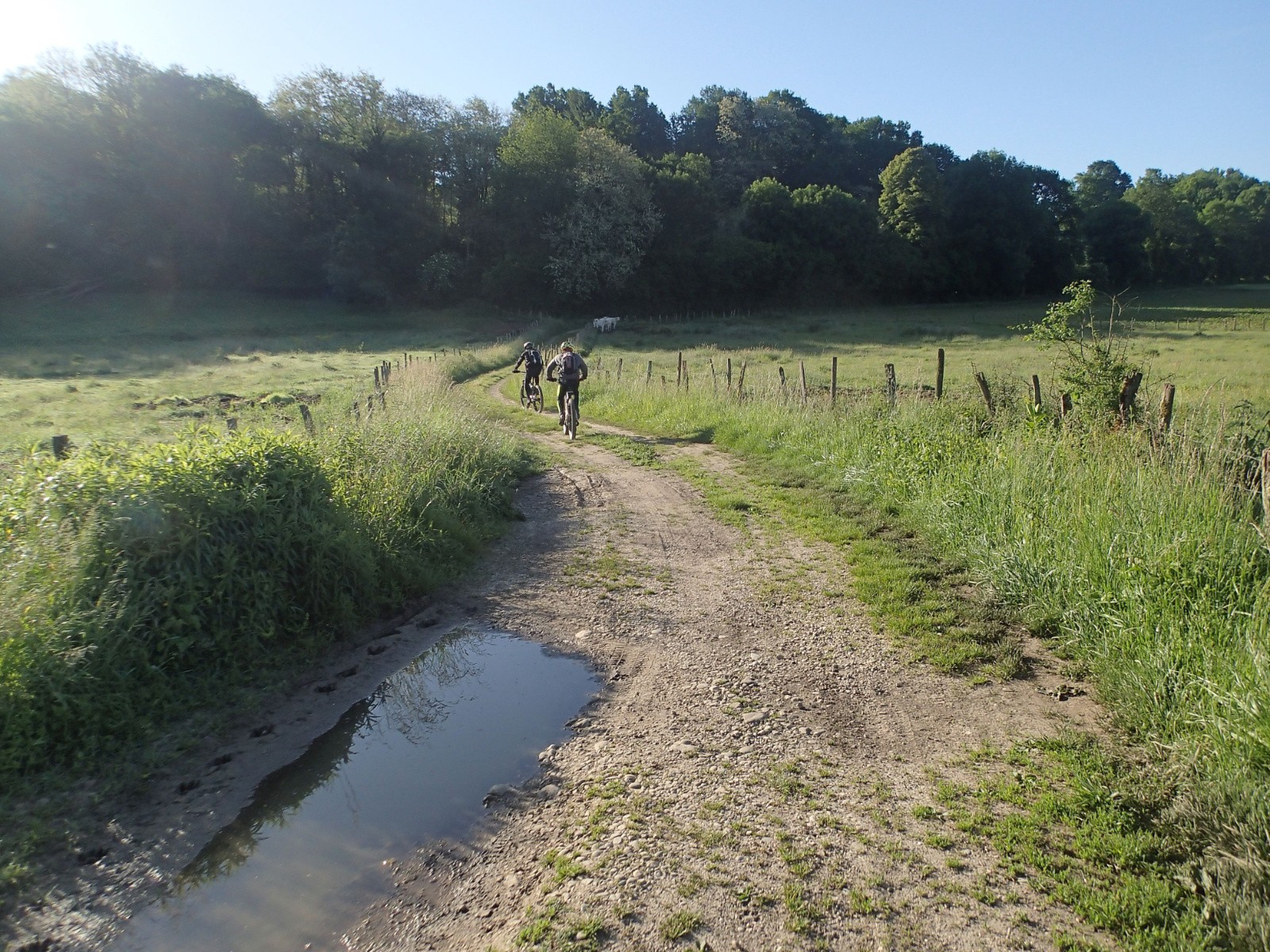 #1 Départ matinal sur piste quasi sèche... Départ matinal sur piste quasi sèche...