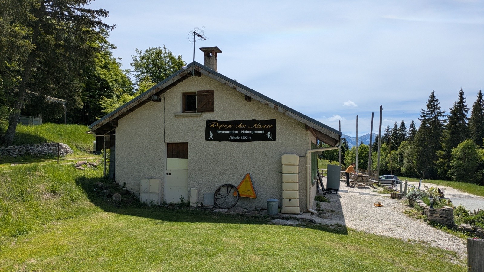 #16 refuge des Narces - ouvert refuge des Narces - ouvert