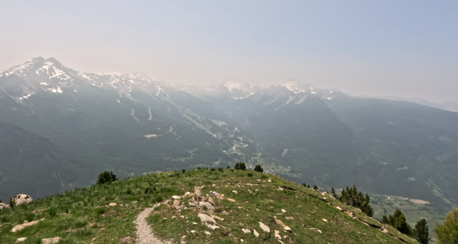 #2 Sommet - vue sur les Orres Sommet - vue sur les Orres