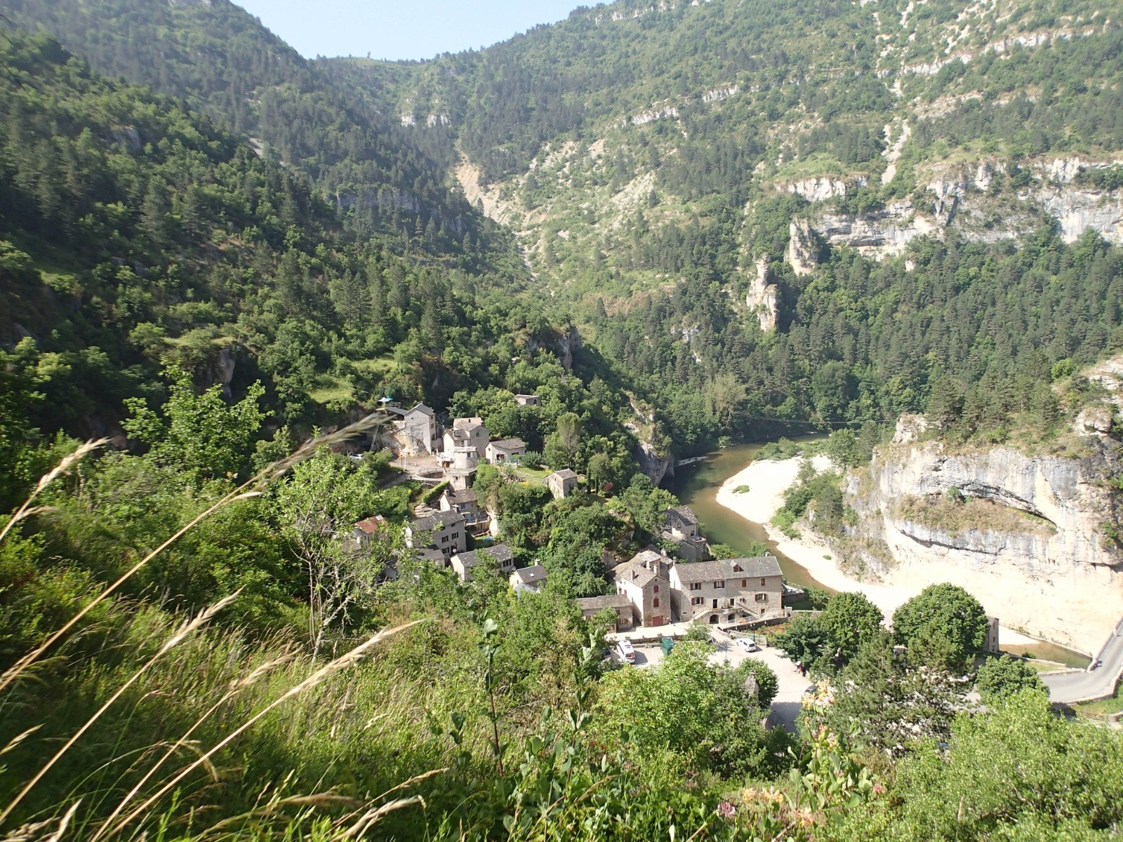 #76 Grosse plongée bien cassante (T5) vers St Chély du Tarn... Grosse plongée bien cassante (T5) vers St Chély du Tarn...