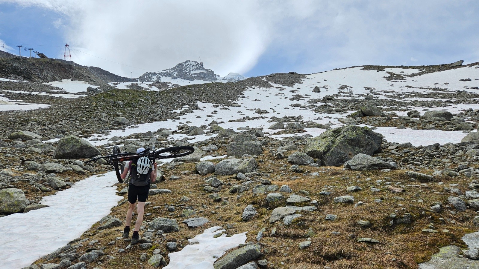 #7 Moraine en vue. Moraine en vue.