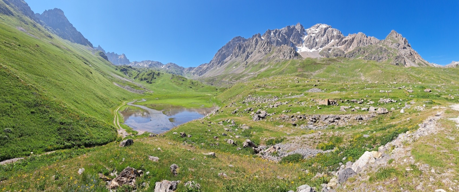  Lac des Mottets - Grand Galibier 