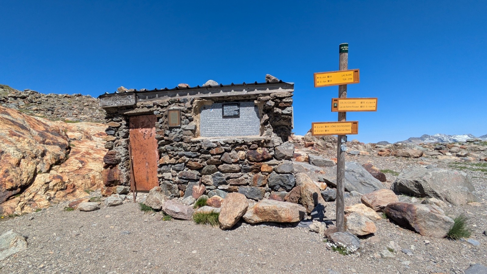 un passé glorieux, cette cabane