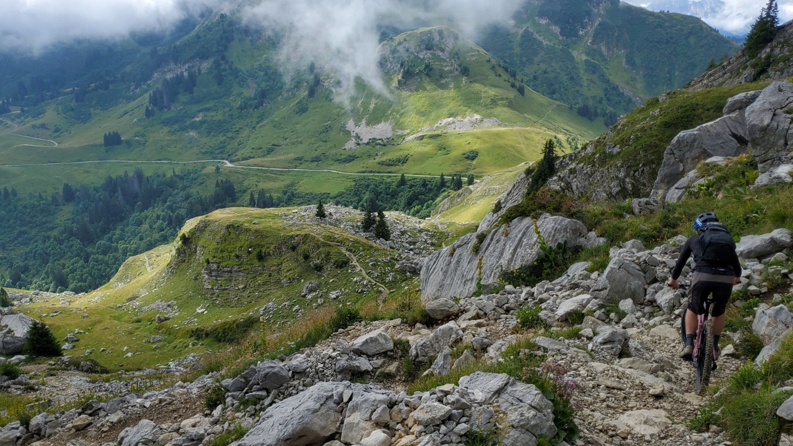 #21 Descente du lac de Peyre Descente du lac de Peyre