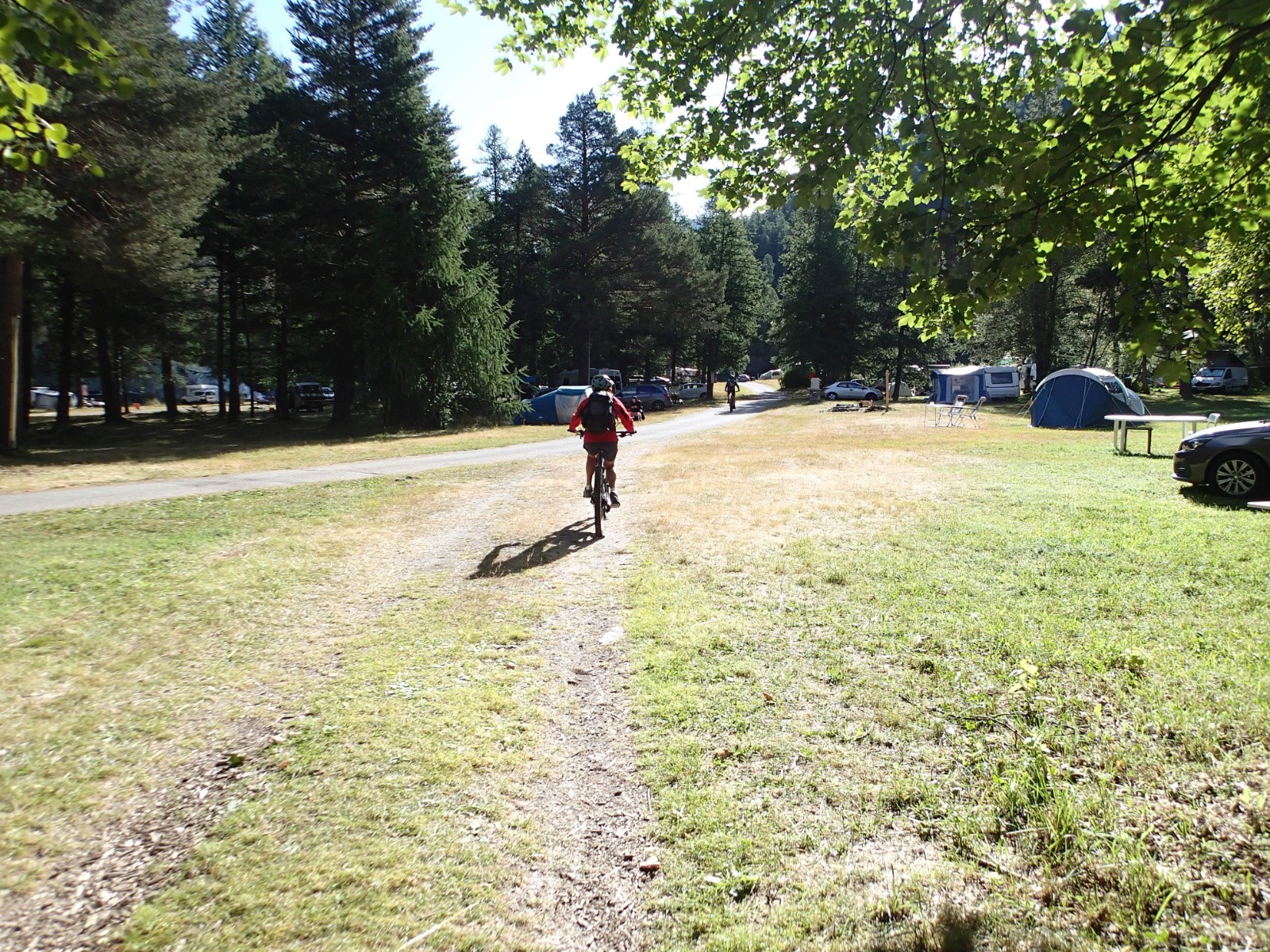 #1 Départ du camping... Départ du camping...