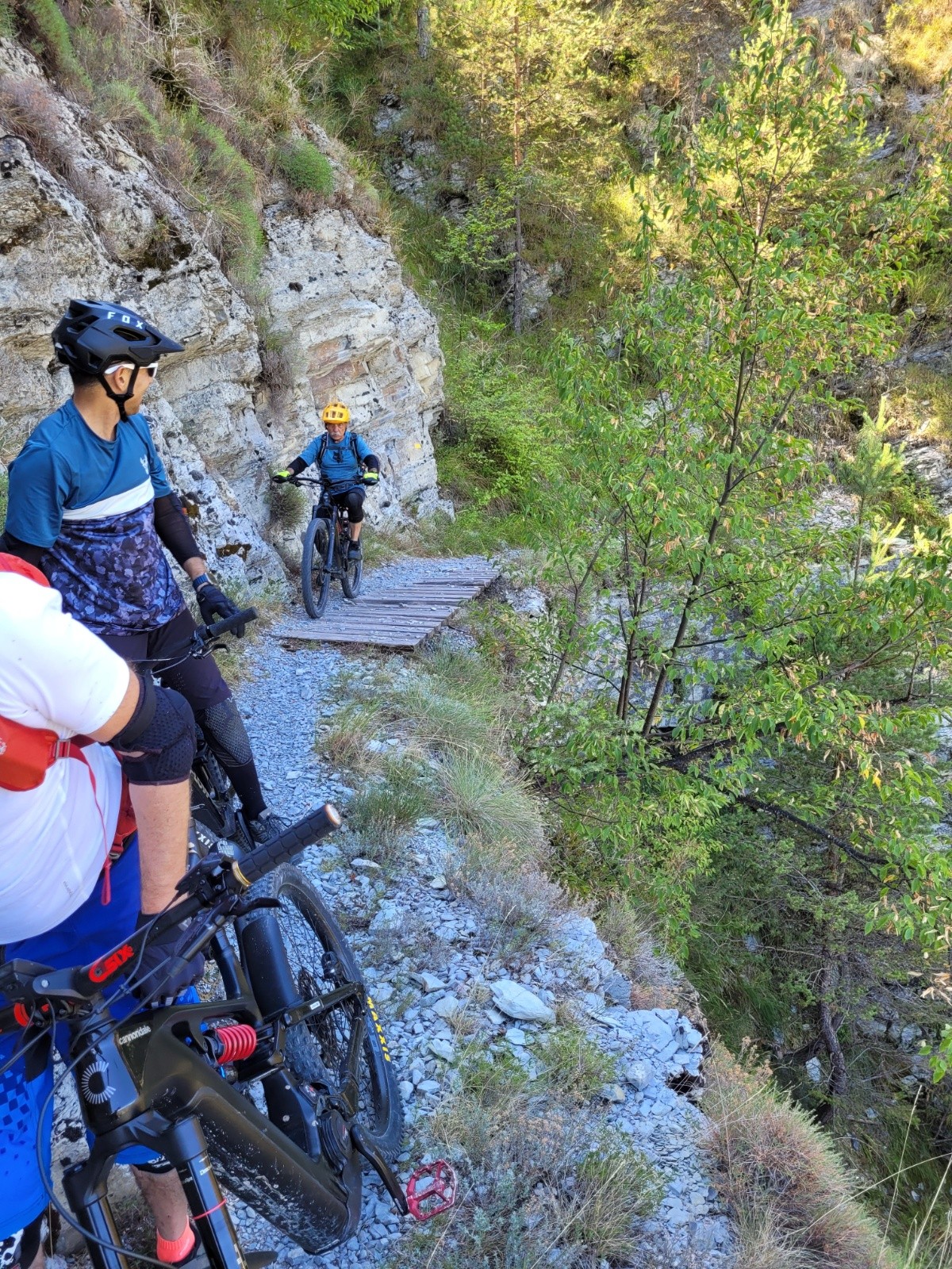 Traversée vers la Baisse de Béasse. 