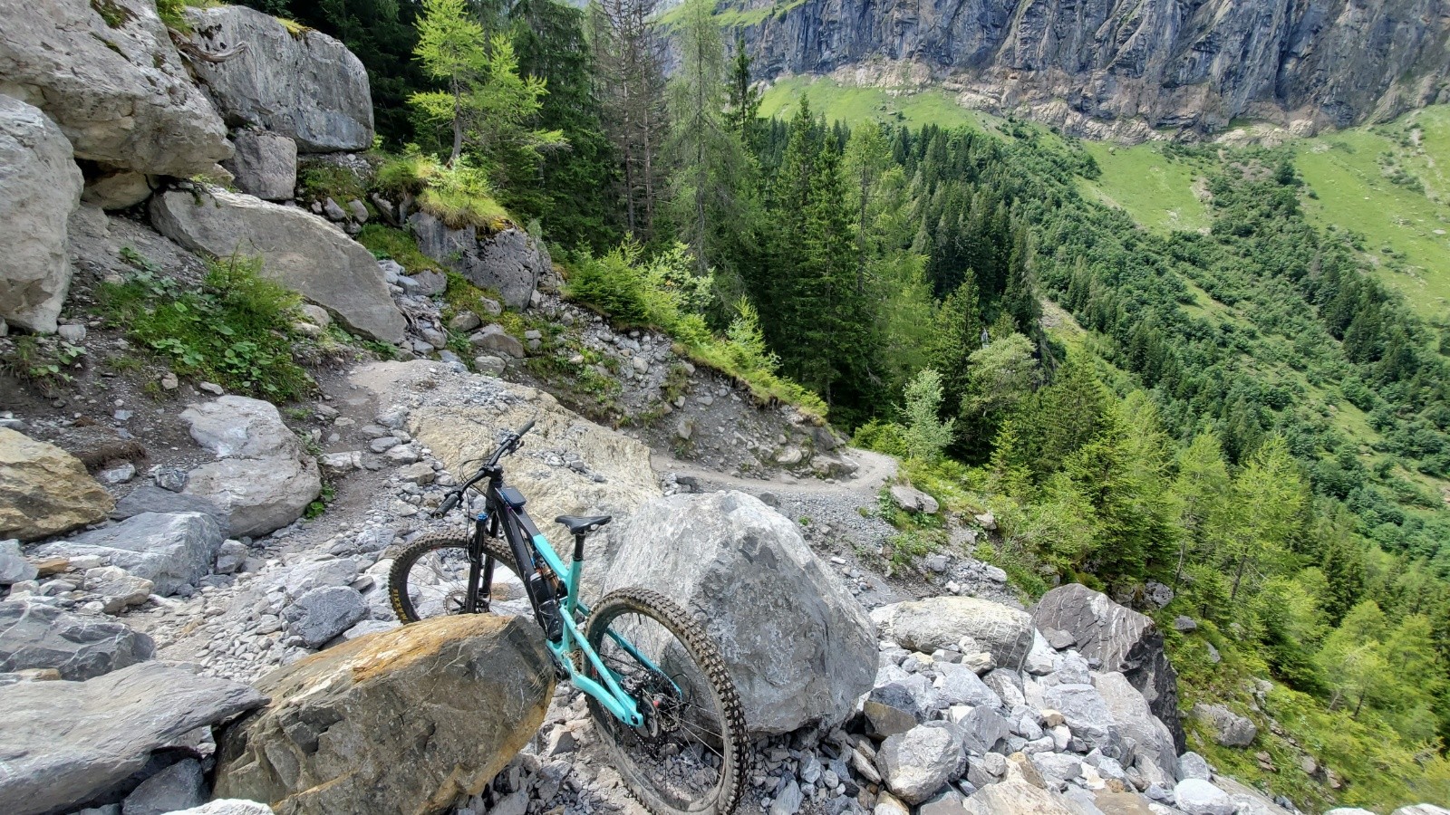  Descente du collet, j'adore !