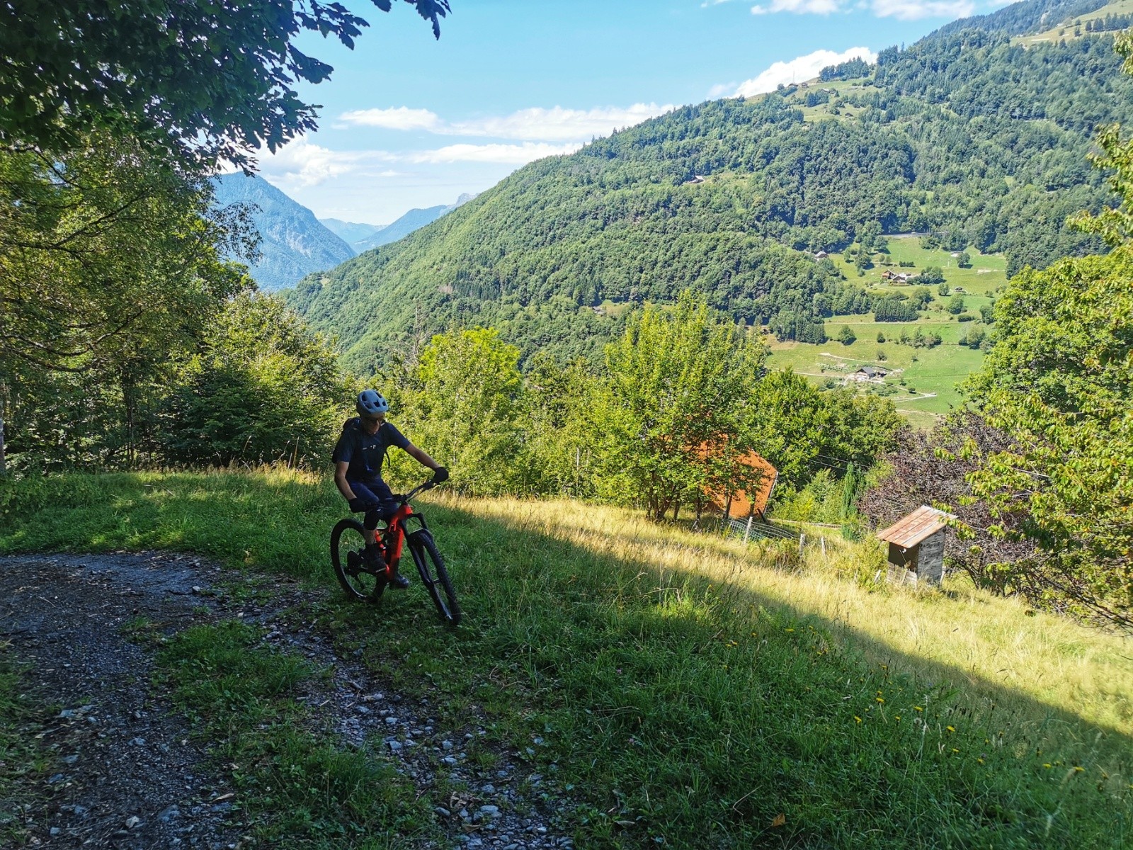  Remontée depuis Moulin Ravier