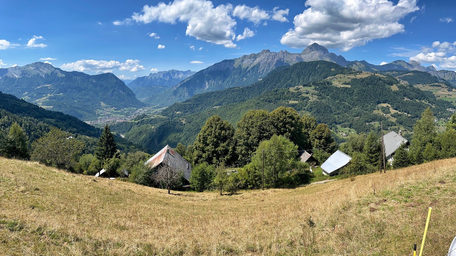  Vue côté Ugine/Mont Charvin