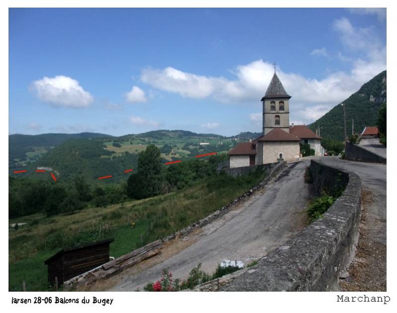 Marchamp : Le canyon parcouru