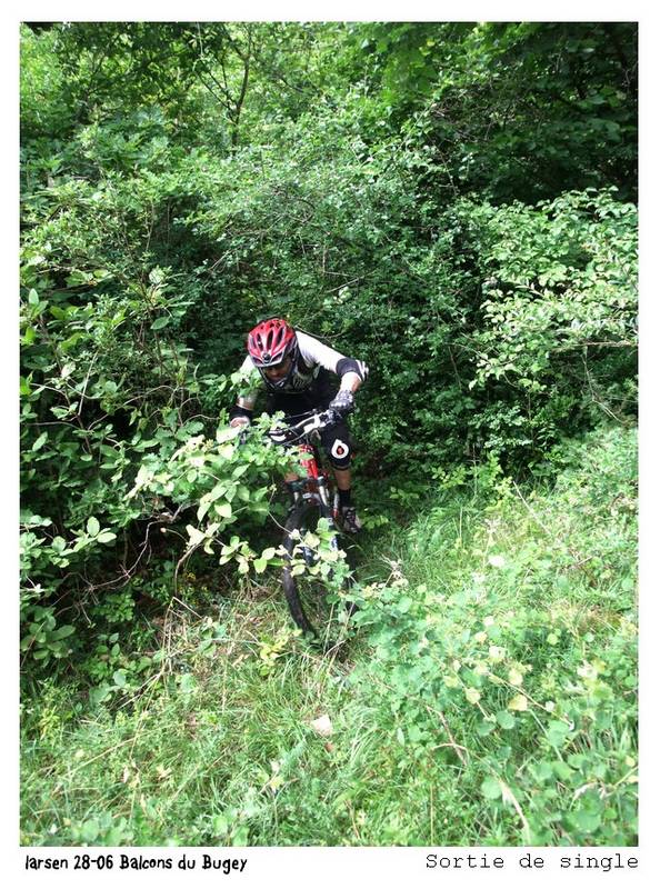 Bois de la Mareraie : Fin de la descente Bonus