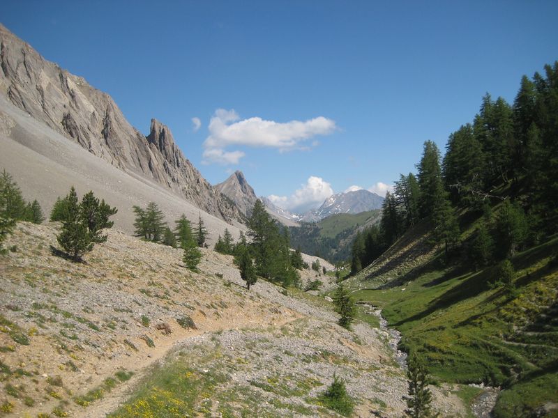 Vallon de l'Opon : Un paysage bien typique du coin