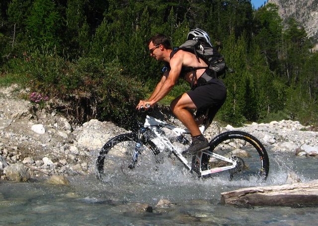 Traversée du torrent
