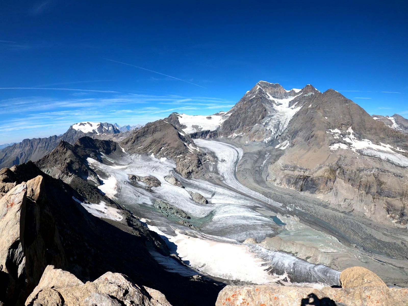 #3 Combin et glacier du Mont Durand Combin et glacier du Mont Durand
