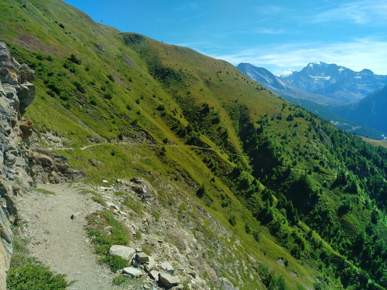 #25 Sous le fulhorn, parfois exposé mais superbe Sous le fulhorn, parfois exposé mais superbe