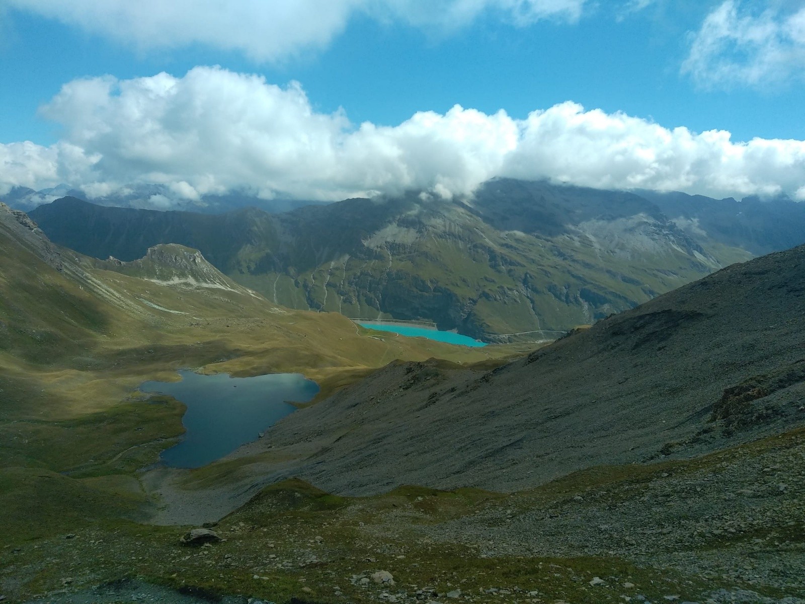 #1 Lac de Moiry au fond Lac de Moiry au fond