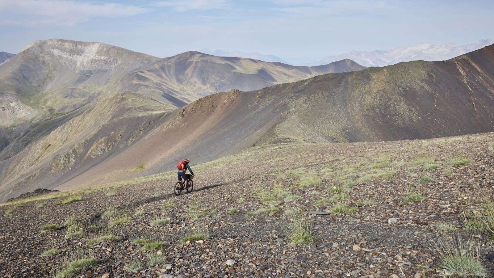 #59 Sierra Negra. C Sierra Negra. C'est parti pour ma plus belle descente facile jamais réalisée en VTT...