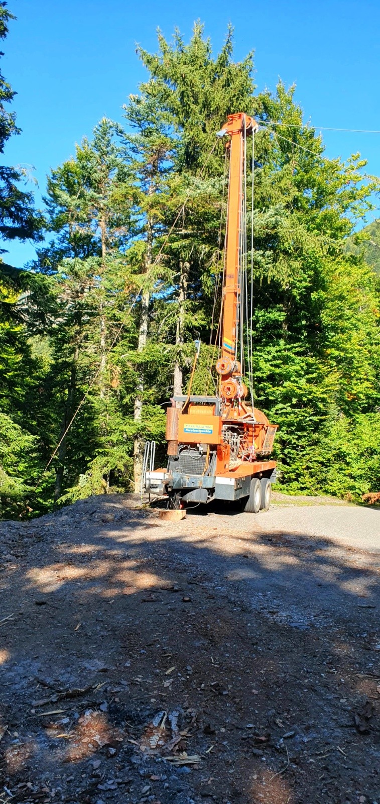 travaux en hau  de Chaboulance 