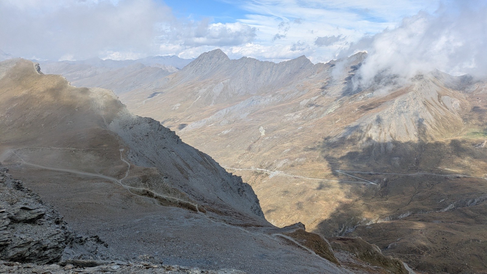 #14 ça s ça s'ouvre un peu sur la monté de l'Agniel