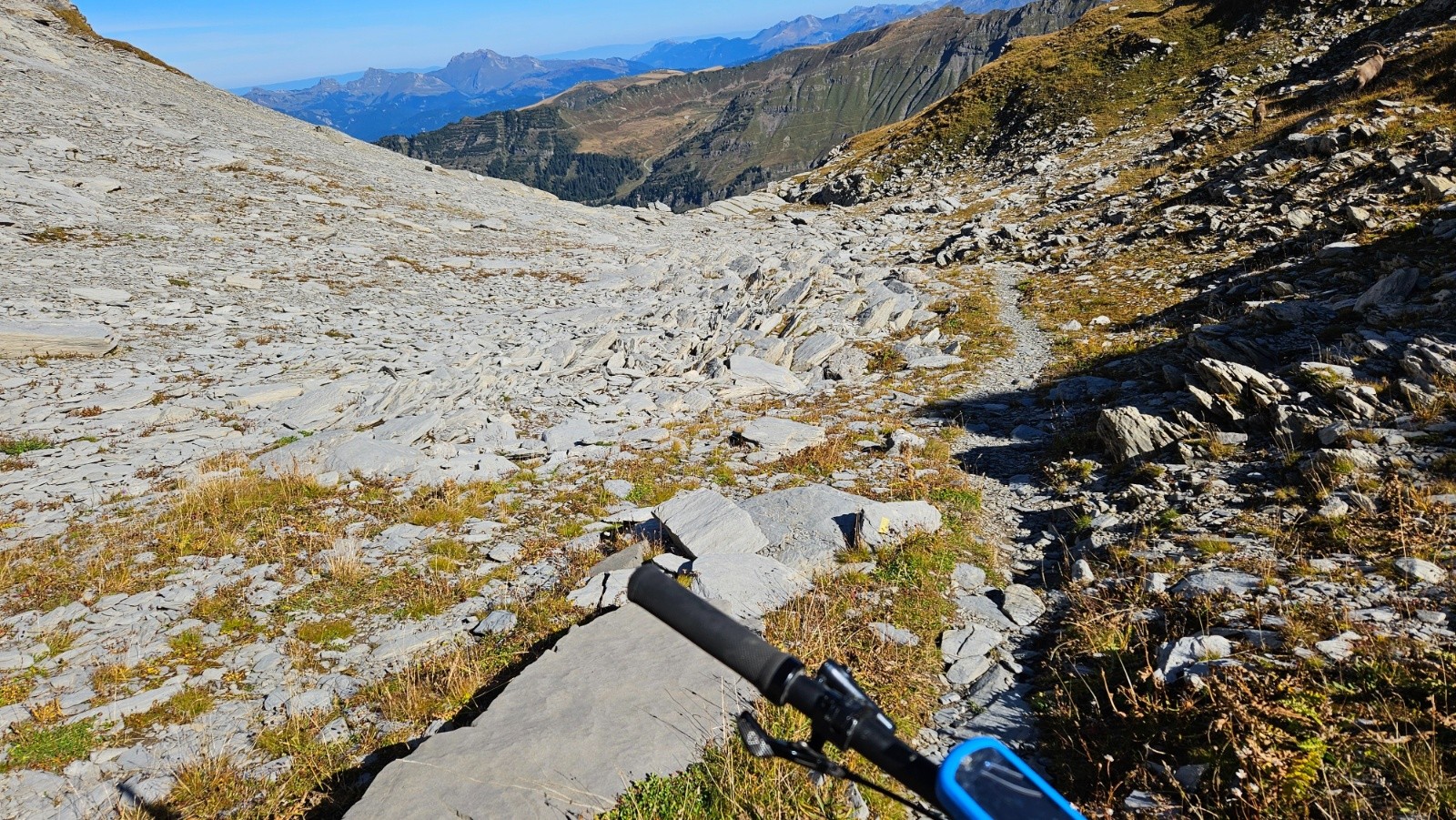 #6 Départ de la combe. Départ de la combe.