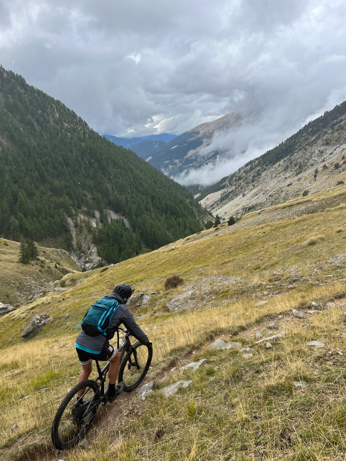 Départ descente