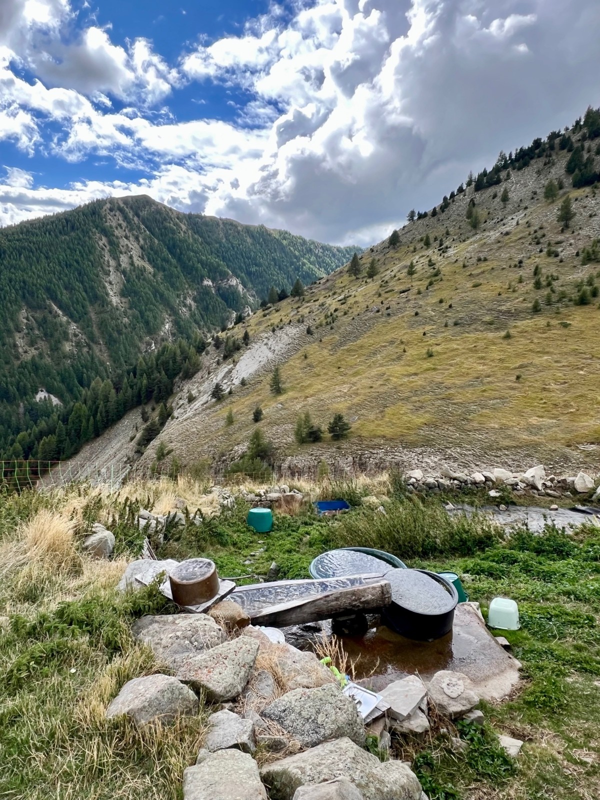 Depuis la Cabane de Chalufy
