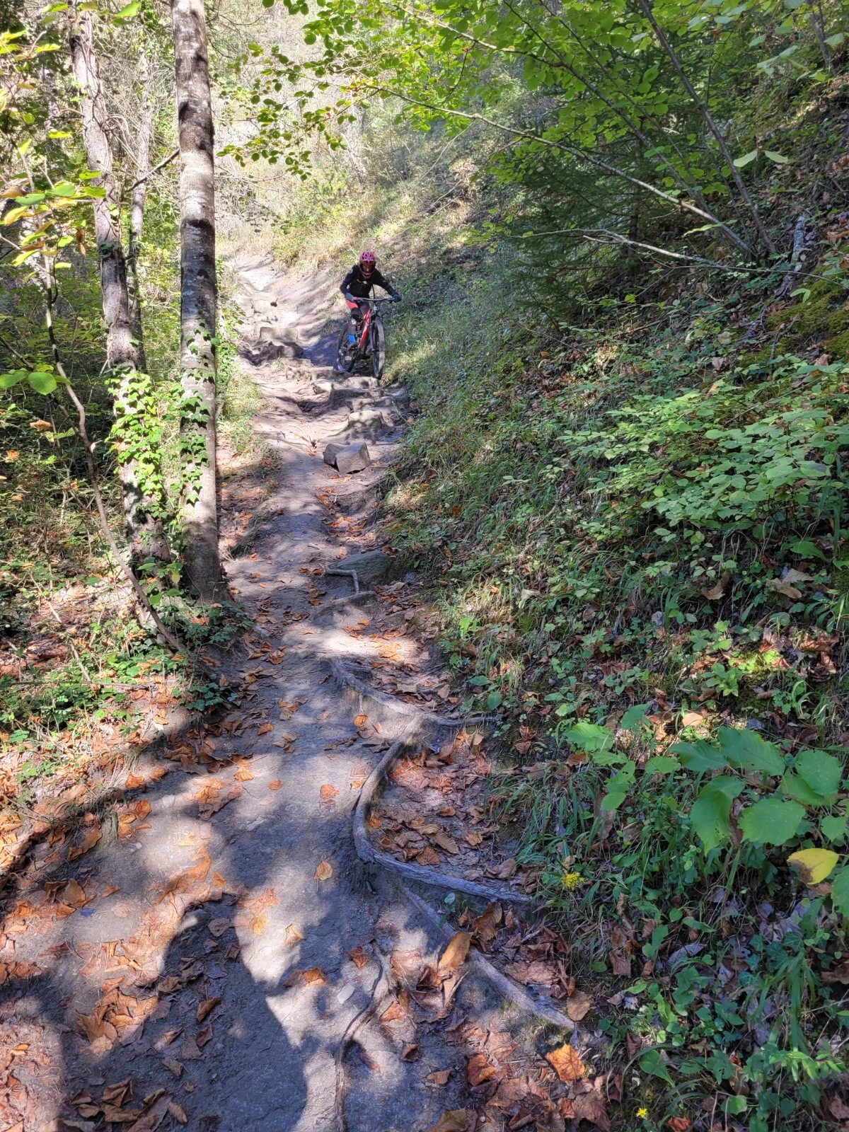 #30 Fin de descente vers Annot : OUF ! Fin de descente vers Annot : OUF !