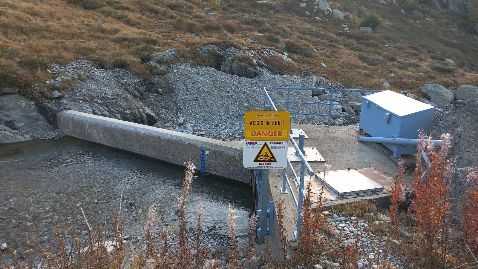 Prise d'eau de Savine