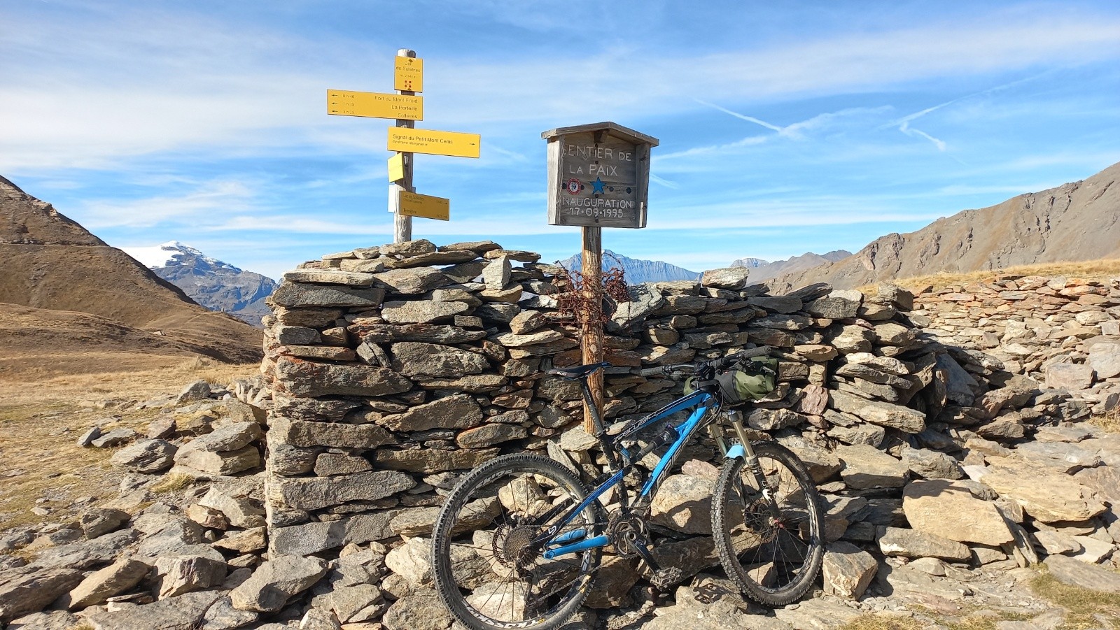 Enfin, le col de Sollières!