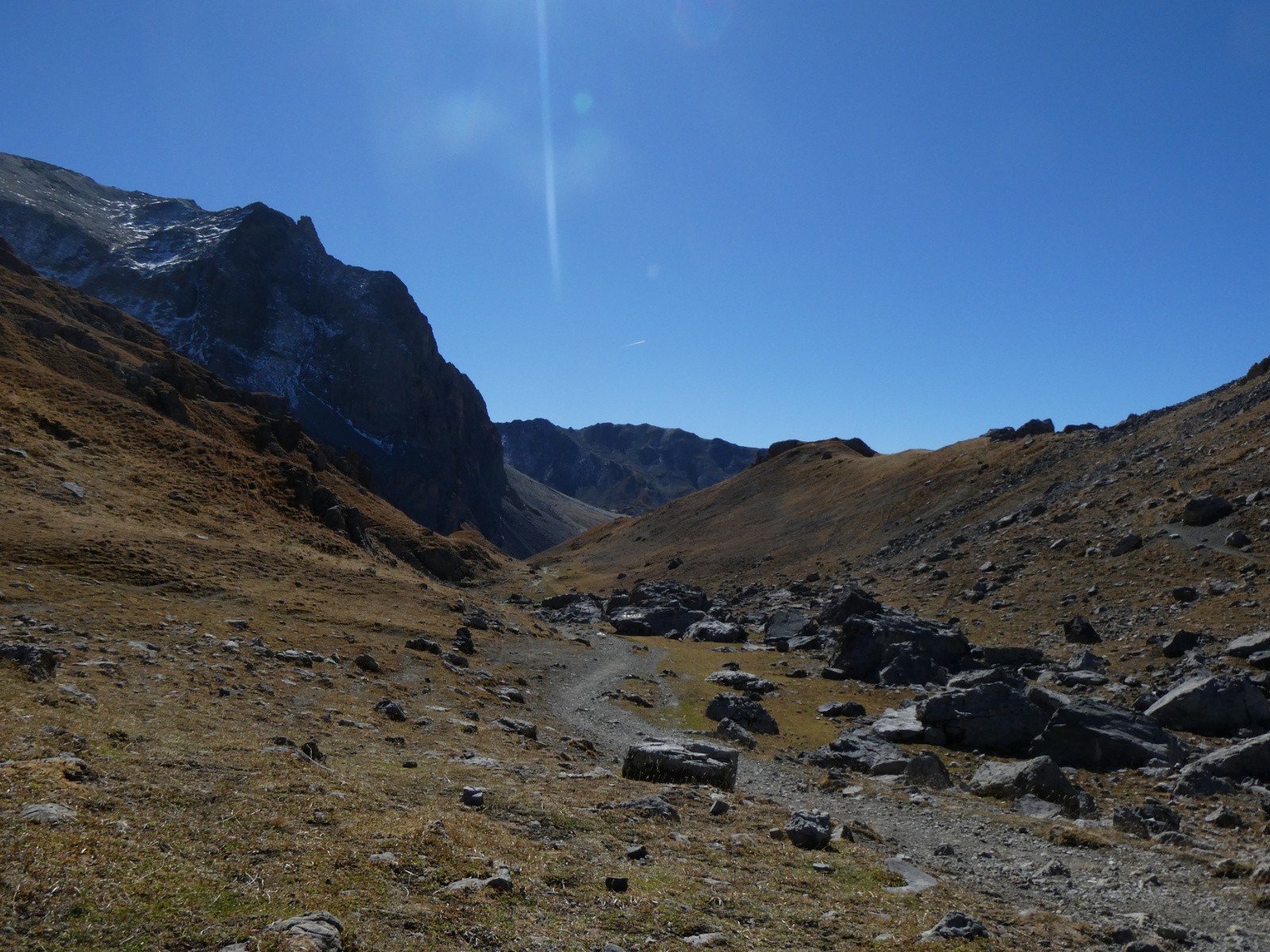 #8 Début de descente sur le lac Début de descente sur le lac
