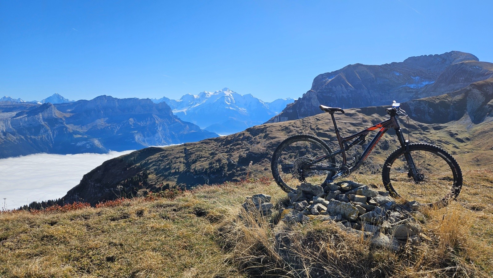 #6 Tête des Muets, côté Mt Blanc. Tête des Muets, côté Mt Blanc.