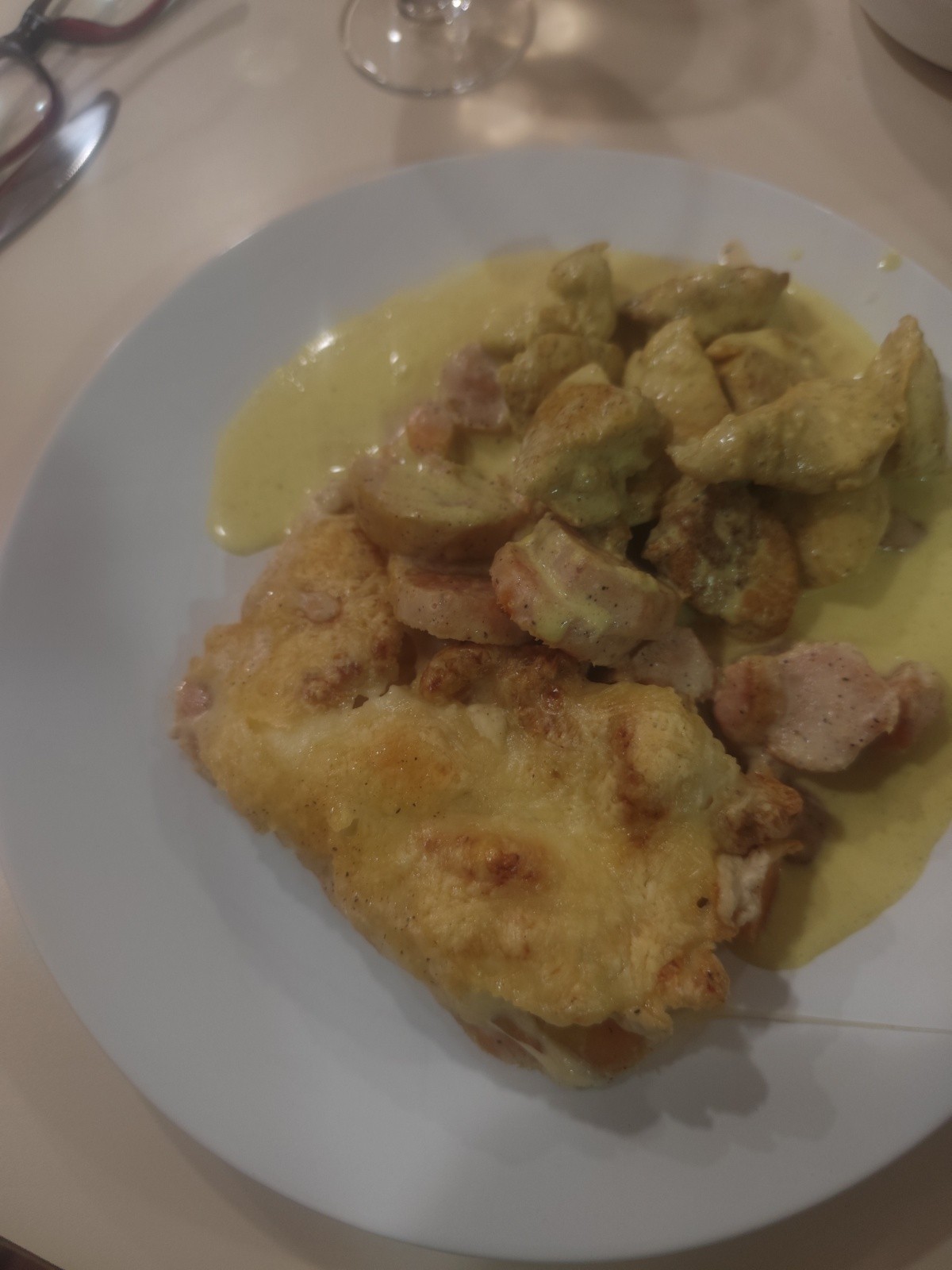  Poulet curry gratin de courges😋