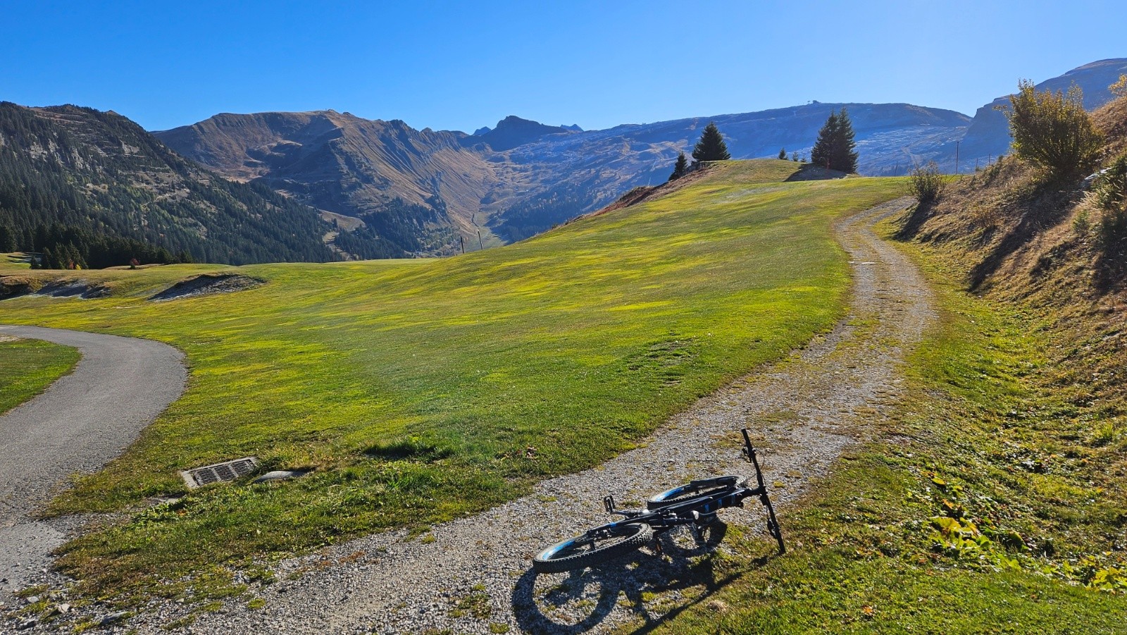 Magnifique secteur pour débuter le VTT musculaire en famille.