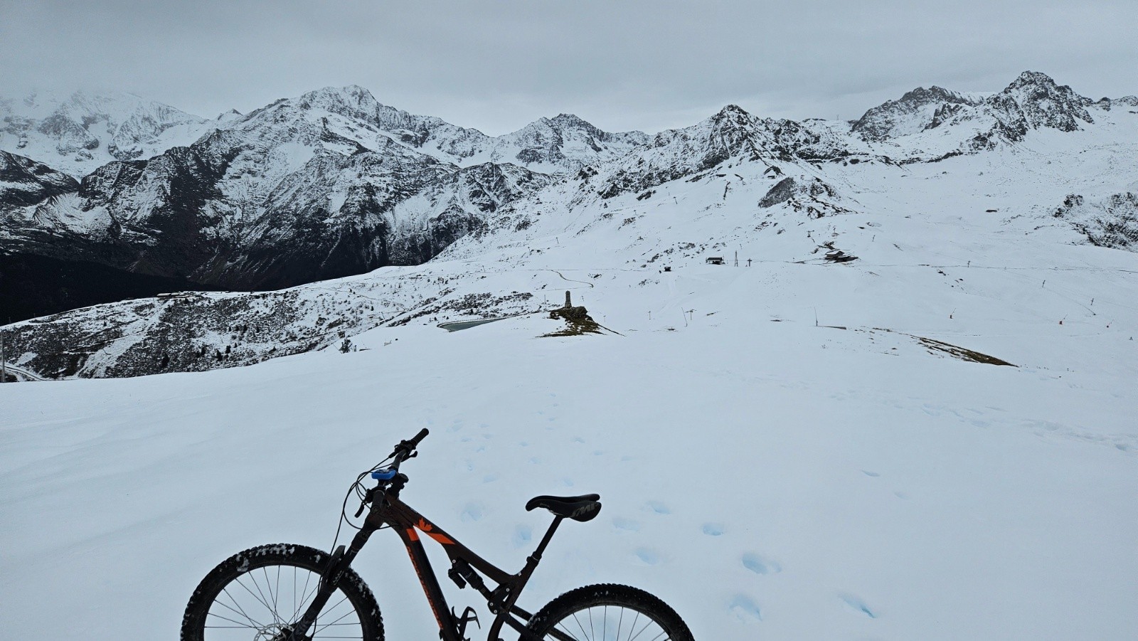 #3 Côté nord la neige n’est pas top. Côté nord la neige n’est pas top.