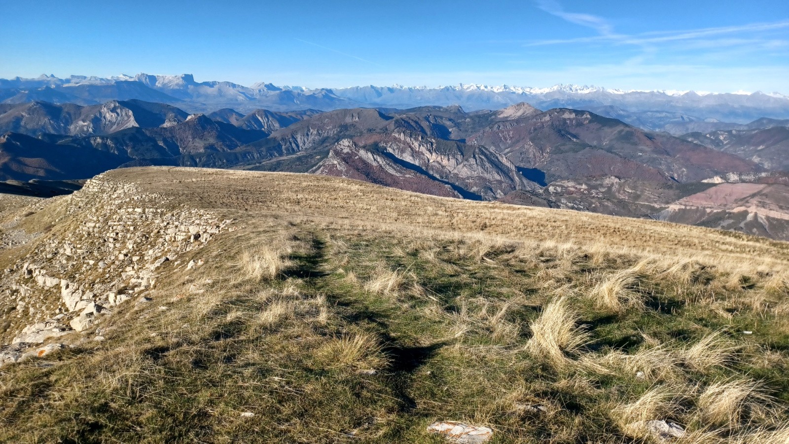 #7 Départ du sommet. Départ du sommet.