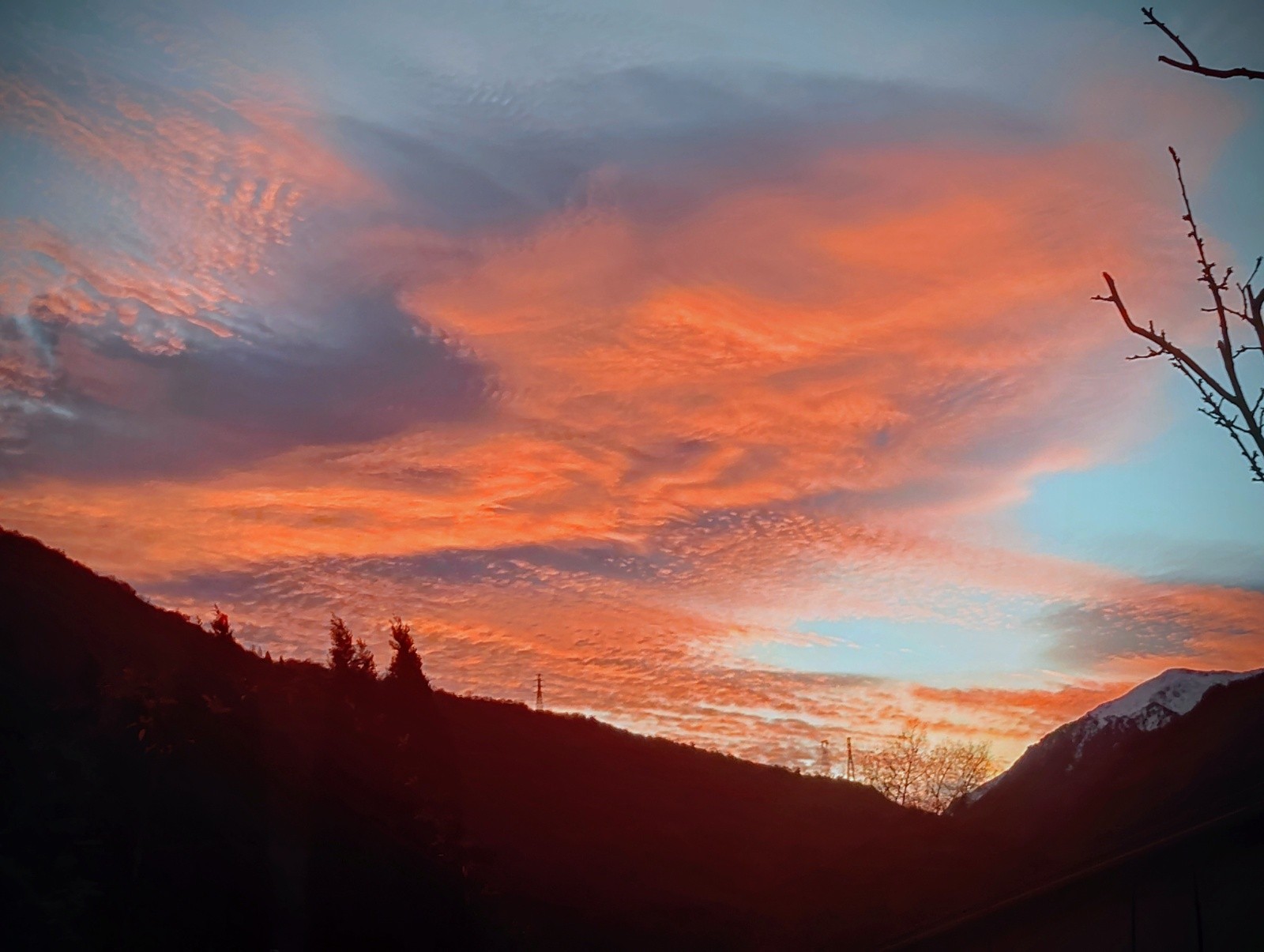 Un ciel ororange 😁🎃