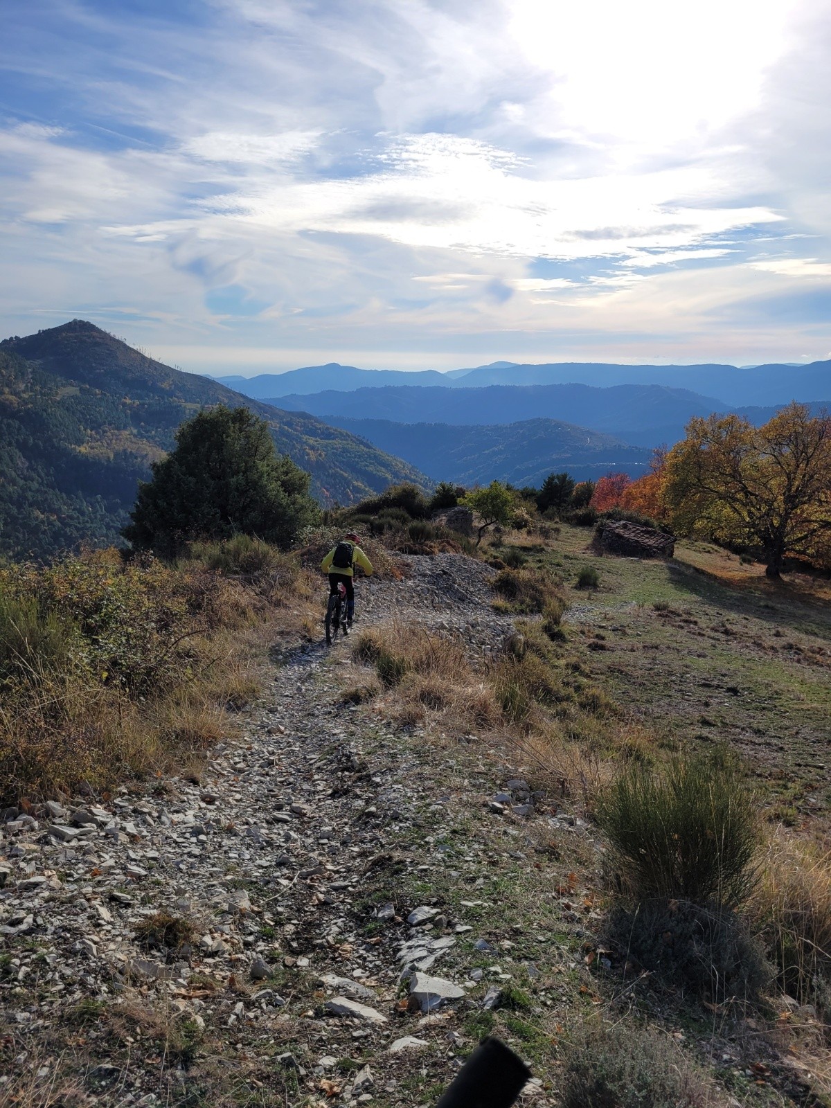 #21 Descente vers Lucéram Descente vers Lucéram