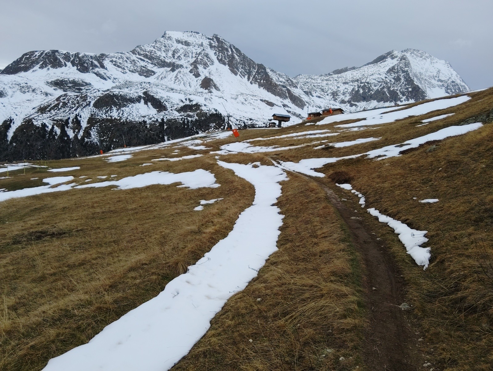 #30 Station d Station d'Aussois, râteau d'Aussois et point de l'échelle en face