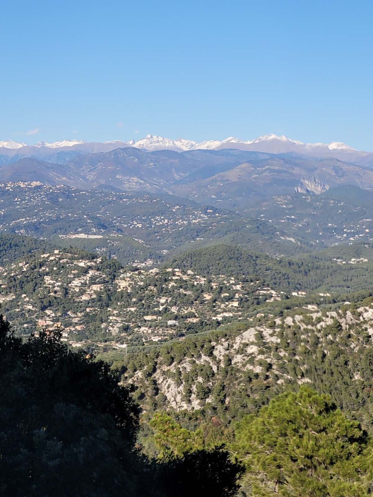 du blanc sur le mercantour 