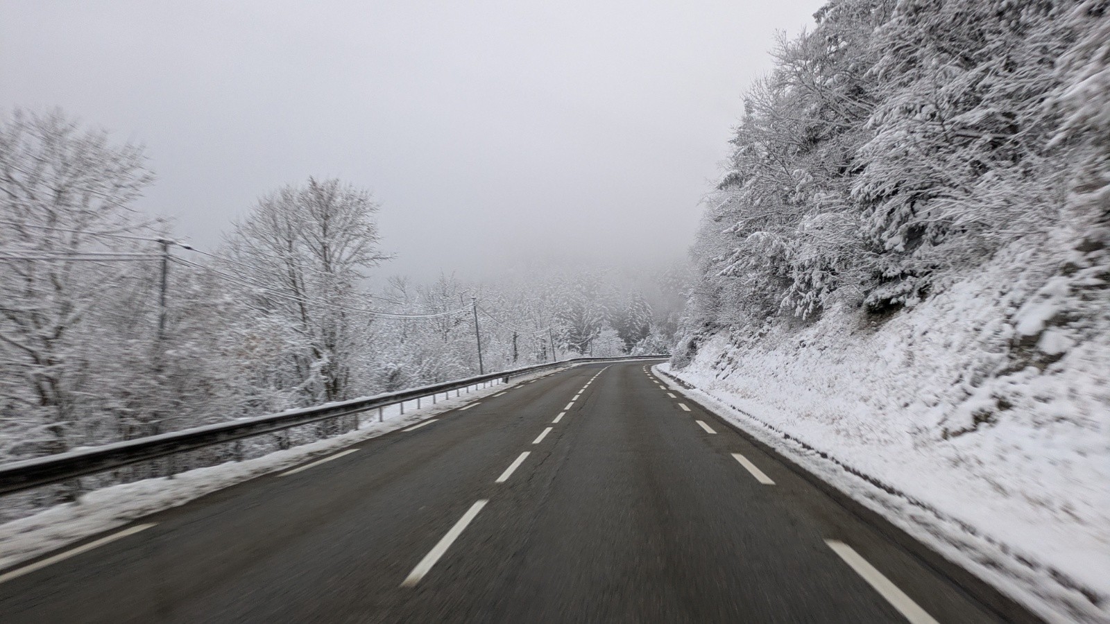 Montée au col de la Croix Haute côté Isère 