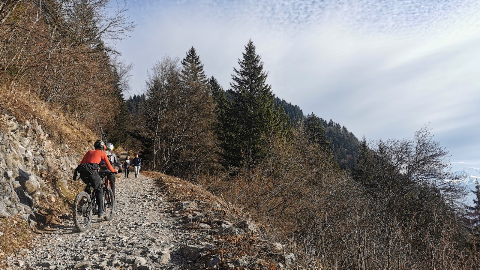 Montée au petit Môle&nbsp;