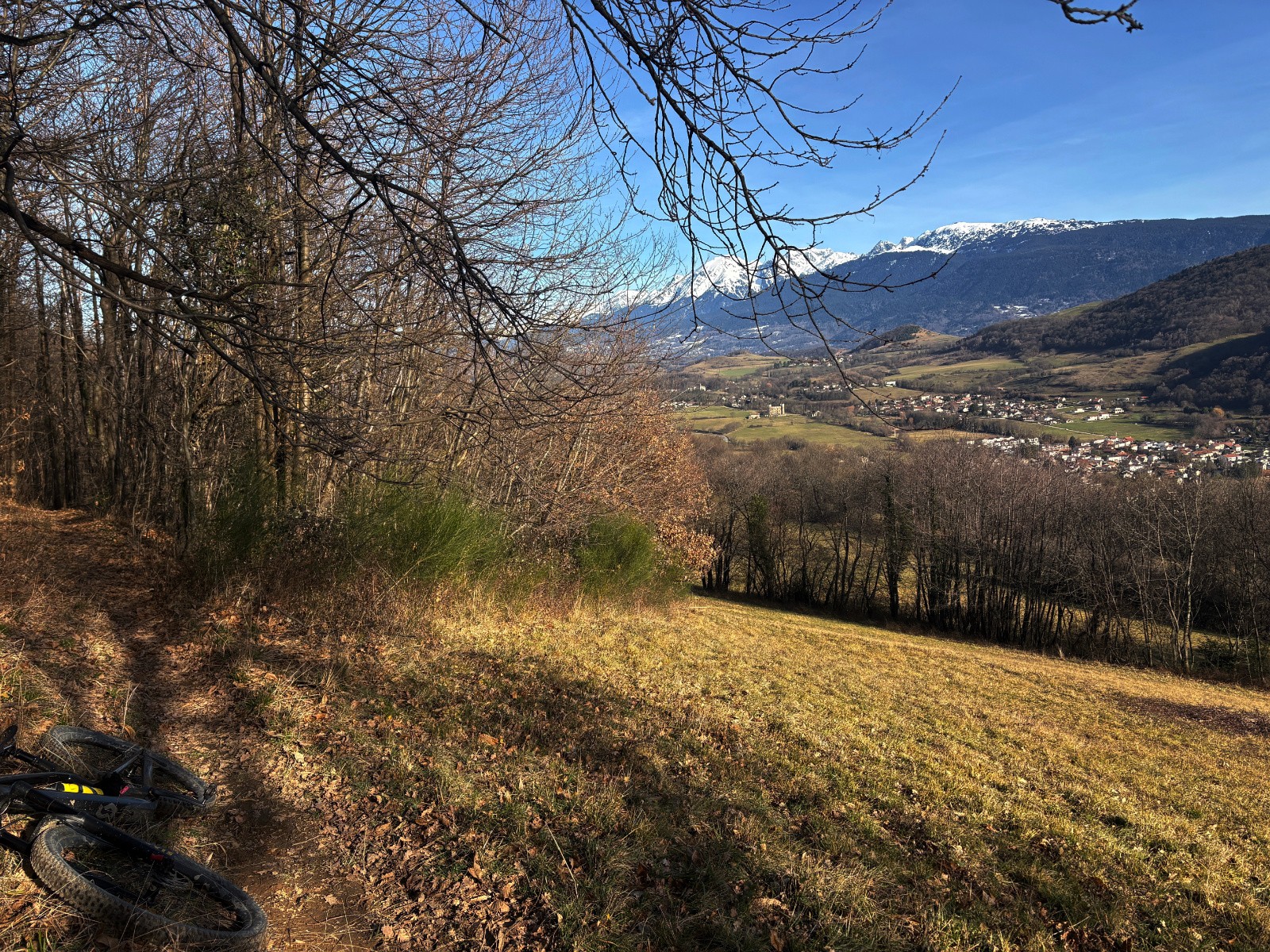 Vue vers Chamrousse depuis la \