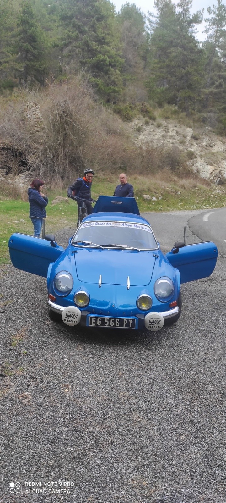 #16 souvenir de jeunesse..rencontre sur la route du col de braus. souvenir de jeunesse..rencontre sur la route du col de braus.